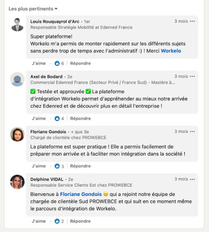 Avis clients 