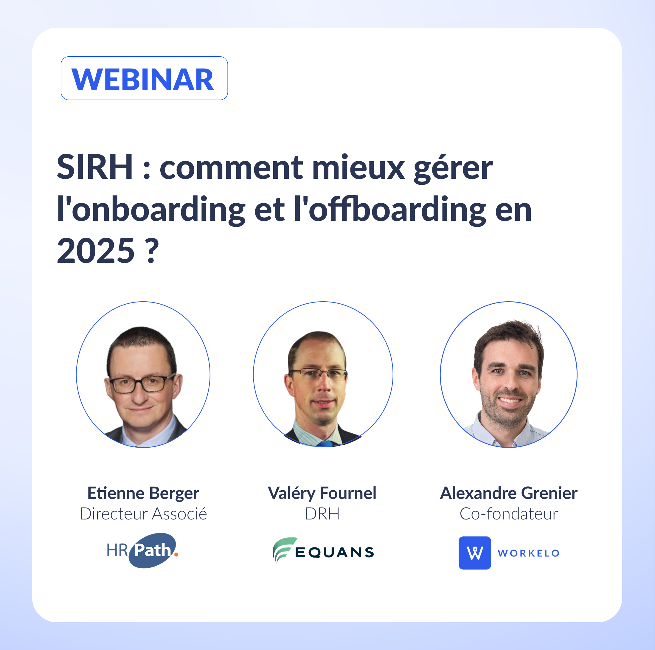 Webinar SIRH