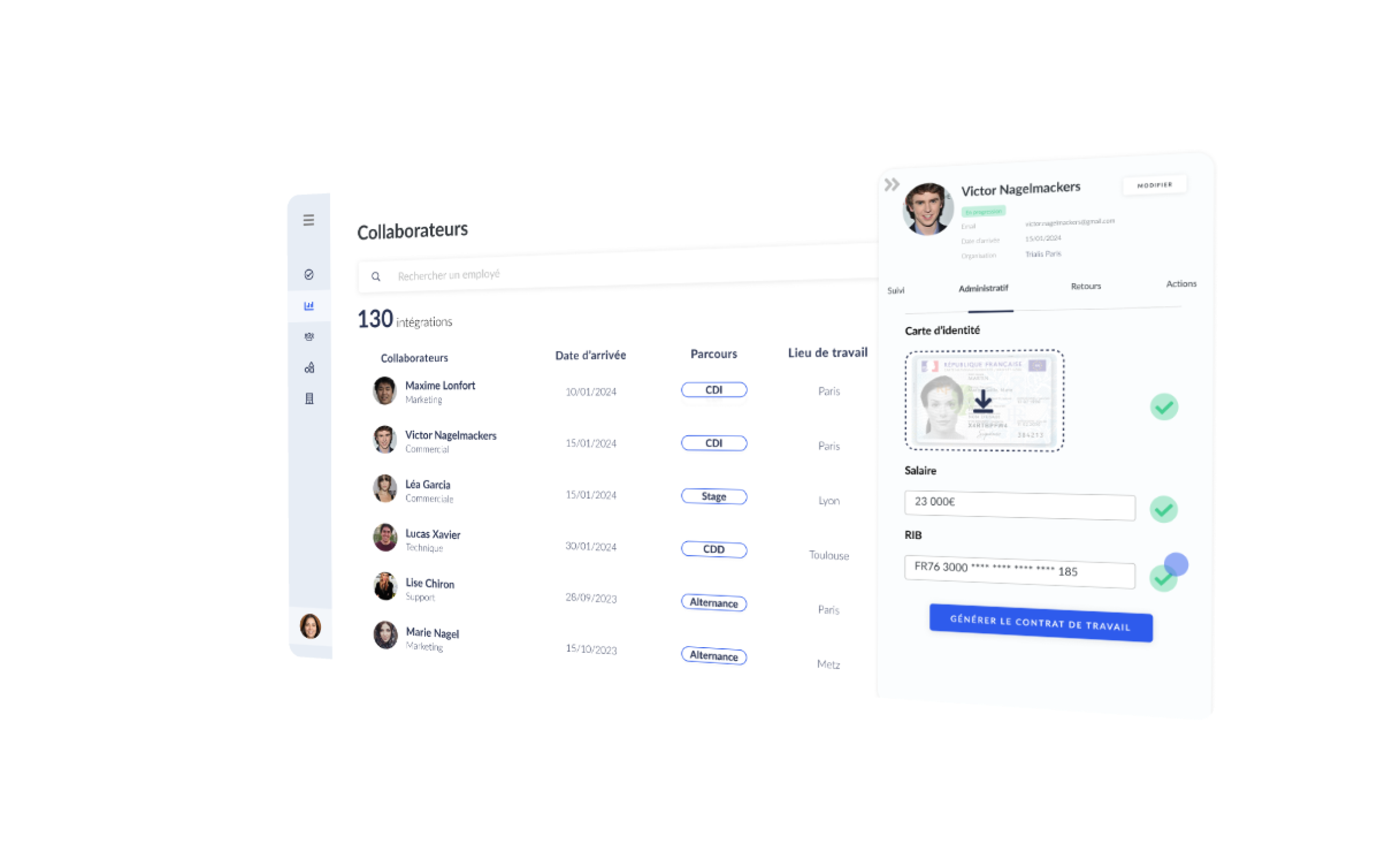 onboarding administratif simple avec workelo
