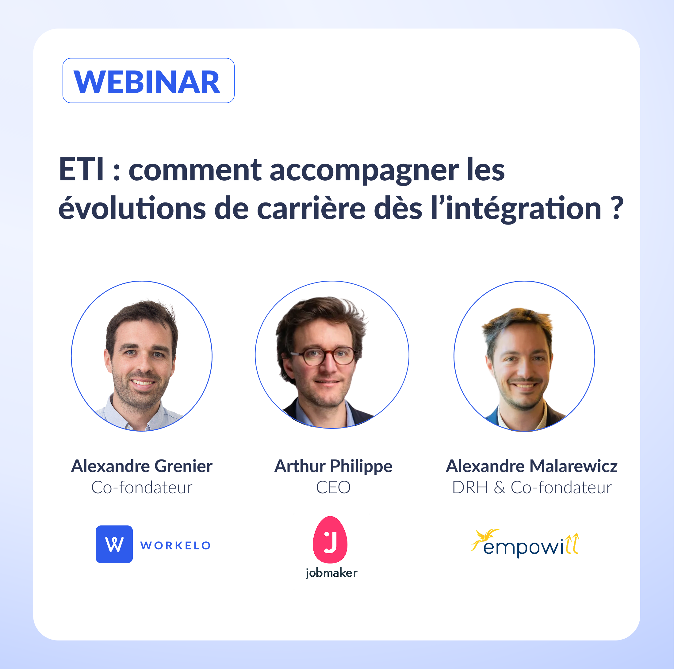 webinar jobmaker Empowill Workelo