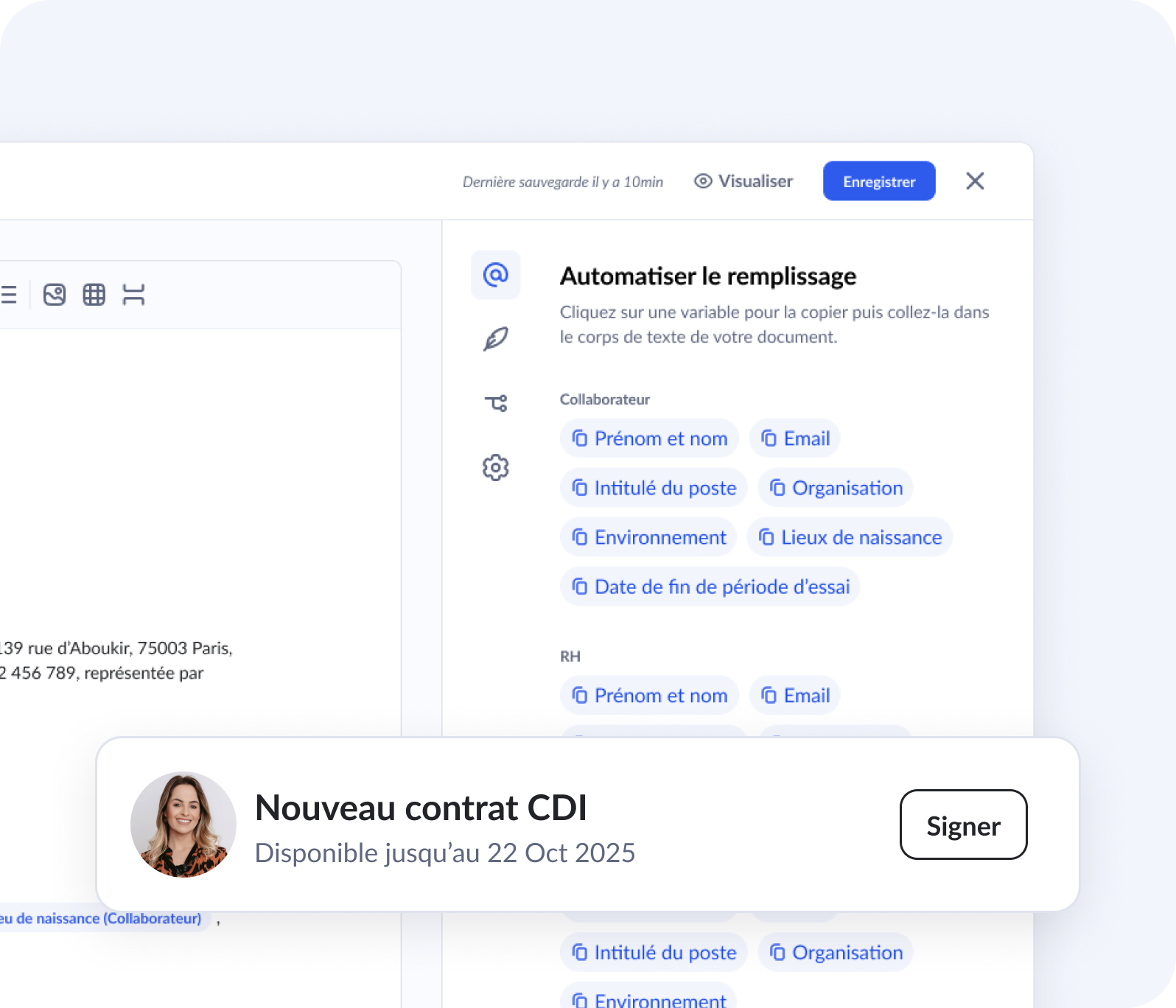 Gain de temps integration