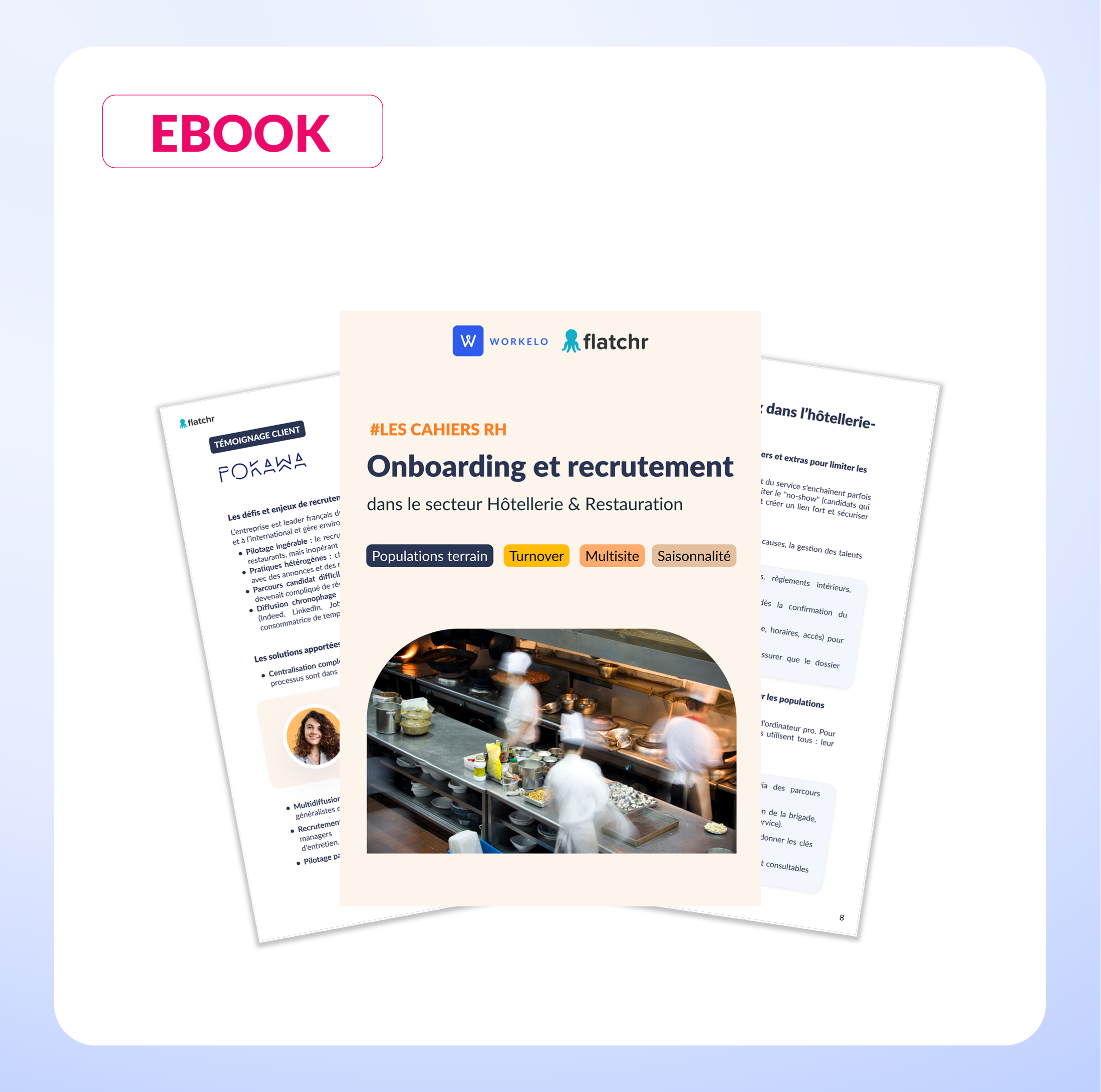 Ebook Cahier RH - hôtellerie/restauration