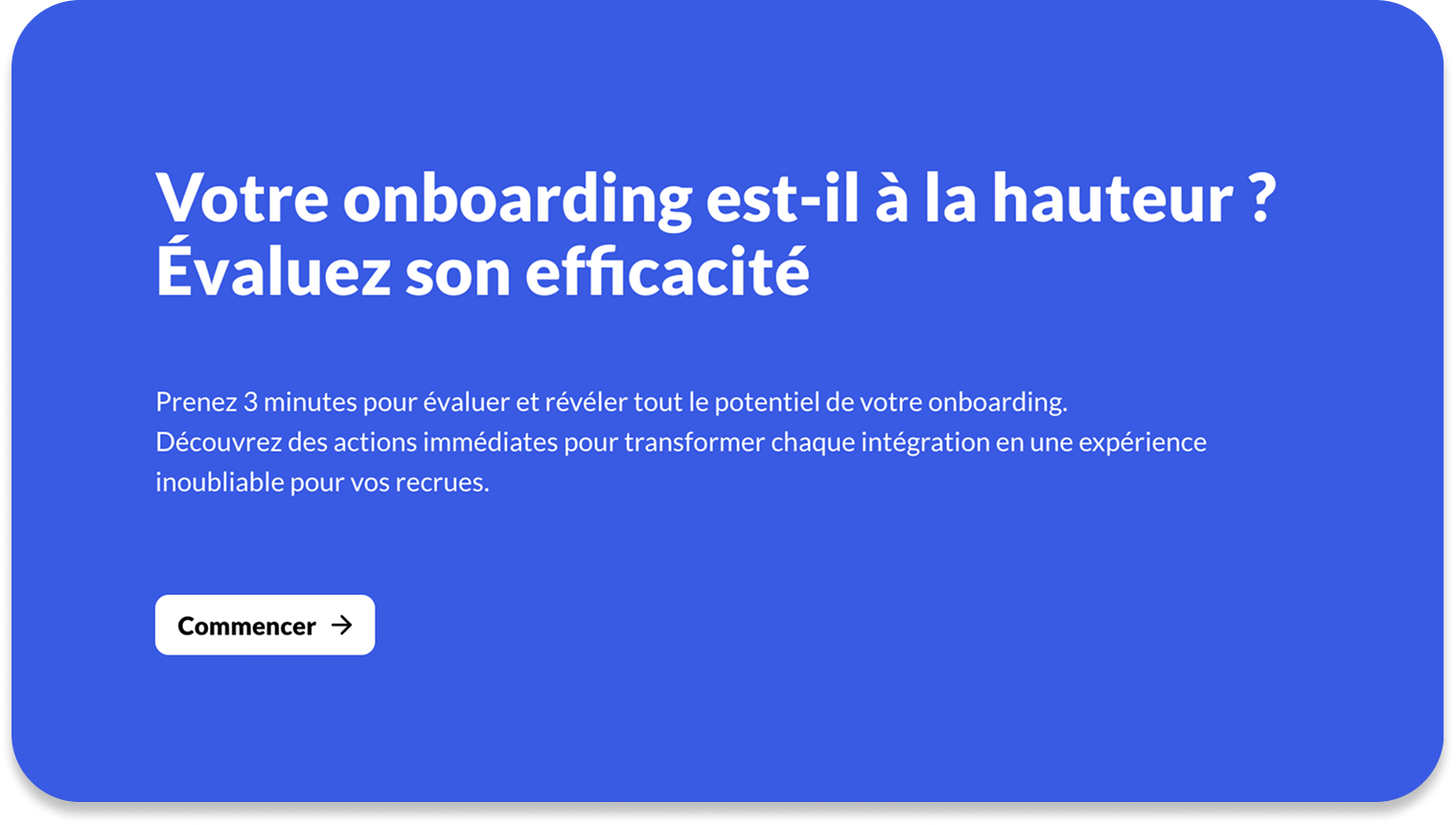 Test de maturité